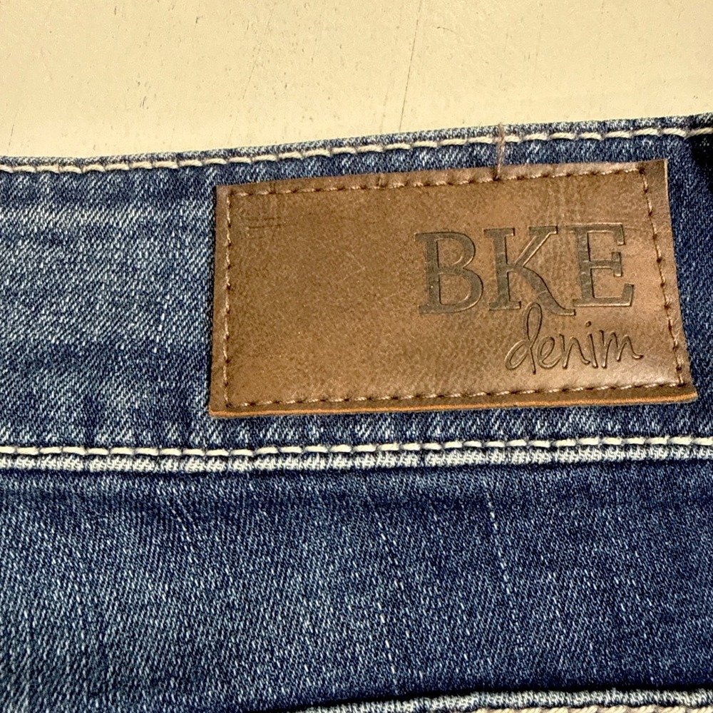 BKE Jeans Payton Womens 32R Mid Rise Blue Denim Bootcut Stretch BUCKLE - Picture 9 of 9